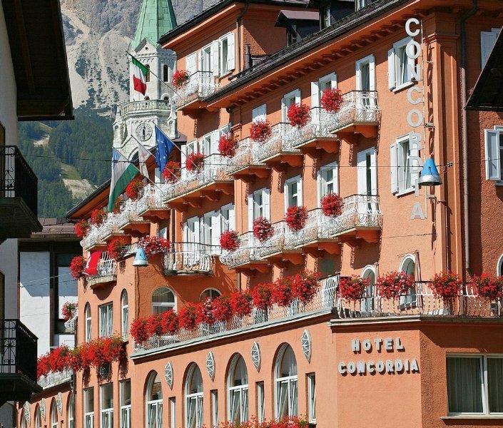 Concordia Parc Hotel Cortina dʼAmpezzo Exteriör bild